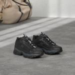 Skechers Men’s Energy Afterburn Laced Sneakers, Black