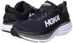 HOKA ONE ONE Men's Running Shoes Black/White 42.5