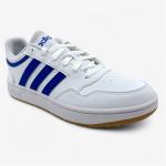 adidas Hoops 3.0 Men's Basketball Shoes - White Blue