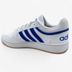 adidas Hoops 3.0 Men's Basketball Shoes - White Blue