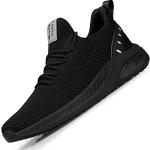 Feethit Men's Black Slip-On Running Sneakers Size 10