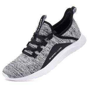 ALEADER Women’s Slip-On Tennis Sneakers - Black Gray