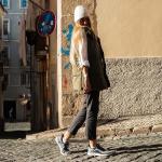 ALEADER Women’s Slip-On Tennis Sneakers - Black Gray