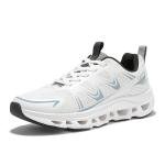 IDIFU Women's Lightweight White Lace-Up Walking Sneakers