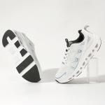 IDIFU Women's Lightweight White Lace-Up Walking Sneakers