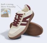 Lucky Step Women’s Retro Gum Sole Sneakers