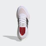 adidas Ultraboost 21 Women’s Running Shoe - White/Black/Solar Red