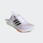 adidas Ultraboost 21 Women’s Running Shoe - White/Black/Solar Red