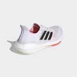 adidas Ultraboost 21 Women’s Running Shoe - White/Black/Solar Red