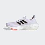 adidas Ultraboost 21 Women’s Running Shoe - White/Black/Solar Red