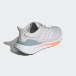 Adidas EQ21 Run Shoes in Dash Grey/Pink Red