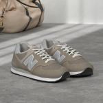 New Balance Women's 574 Grey Sneakers, Size 6 UK