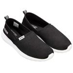 adidas Cloudfoam Lite Racer Slip-On Sneakers, Black/White