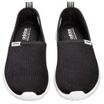 adidas Cloudfoam Lite Racer Slip-On Sneakers, Black/White