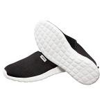 adidas Cloudfoam Lite Racer Slip-On Sneakers, Black/White