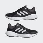adidas Women's Response Running Shoes - Black/White 9.5