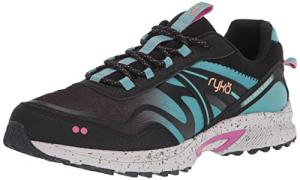 RYKA Women's Sky Walk Trail 2 Sneakers - Black Turquoise