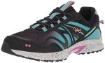 RYKA Women's Sky Walk Trail 2 Sneakers - Black Turquoise