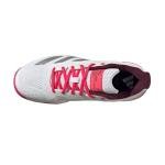 adidas Courtflash Pickleball Sneakers - White/Silver 9.5