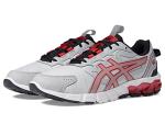 ASICS Men's Gel-Quantum 90 Sneakers, Glacier Grey/Red