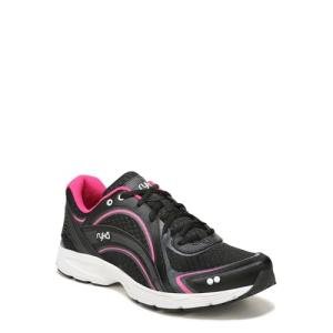 RYKA Women's Sky Walk Black Pink Sneakers