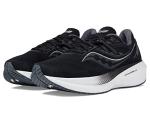 Saucony Triumph 20 Men's Running Shoes, Black/White