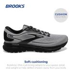 Brooks Men's Trace 2 Running Shoe - Alloy/Black
