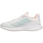 Adidas Women's Duramo SL Sneakers, White/Pink Tint