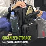 CourtCommander Tactical Pickleball Backpack - Holds 4 Paddles