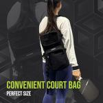 CourtCommander Tactical Pickleball Backpack - Holds 4 Paddles