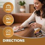 Weiman Leather Cleaner and Conditioner for Sneakers