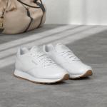 Reebok Classic Harman Run Sneaker, Women's, White/Gum, 7