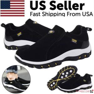 Men's Slip-On Athletic Sneakers for Casual Walks