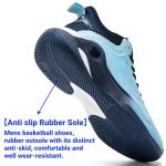 Beita Men's High-Top Basketball Sneakers, Dark Blue