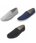 Men's Classic Canvas Slip-On Sneakers - 3 Colors