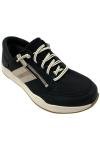 Ryka Women's Black Carefree Zip Slip-On Sneakers