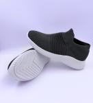 Women’s Slip-On Sneakers - Lightweight Gray Walking Shoes