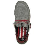 Howitzer Men's ROAM CRIMSON Camo Slip-On Sneakers