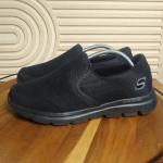 Skechers Sport Men's Black Slip-On Sneakers 9.5