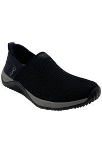 Ryka Women's Echo Unwind Black Slip-On Sneakers