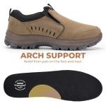 Fittington Men's Slip-On Hiking Sneakers