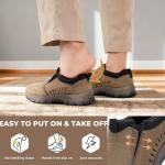 Fittington Men's Slip-On Hiking Sneakers