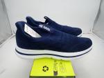 ODCKOI Men's Blue Slip-On Walking Sneakers Size 8.5
