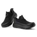 FitVille Men's Extra Wide Slip-On Walking Sneakers