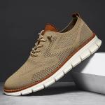 Men's Lightweight Breathable Slip-On Oxford Sneakers