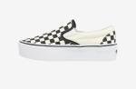 Vans Classic Slip-On Platform Checkerboard Sneakers