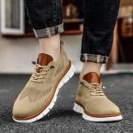 Men's Lightweight Breathable Slip-On Oxford Sneakers