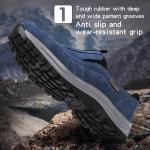 Men's Wide Slip-On Hiking Sneakers