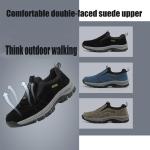Men's Wide Slip-On Hiking Sneakers