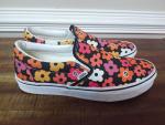 Vans Classic Slip-On Sneakers - Flower Print